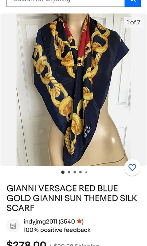 versace scarpe come vedere se sono originali|gianni versace silk scarf.